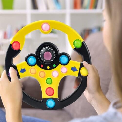 Antistress Simple Dimple Fidget Sensory Toy Kawaii Simulation Reverse Disk Stress Reliever Anxiety Educational Dimpl Board Toys