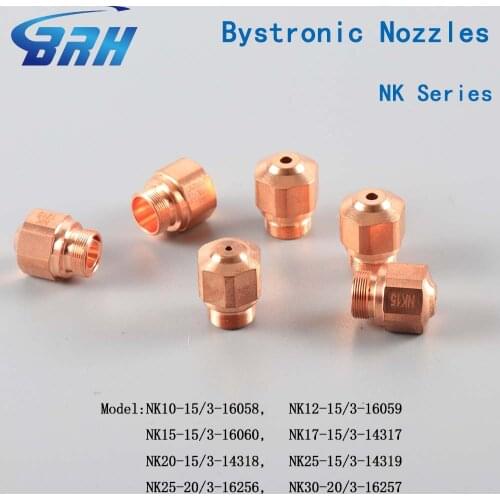 Bystronic Laser Nozzles NK10 NK12 NK15 NK17 NK20 NK25 NK30 Laser Nozzles for Bystronic Fiber Laser Cutting Machine