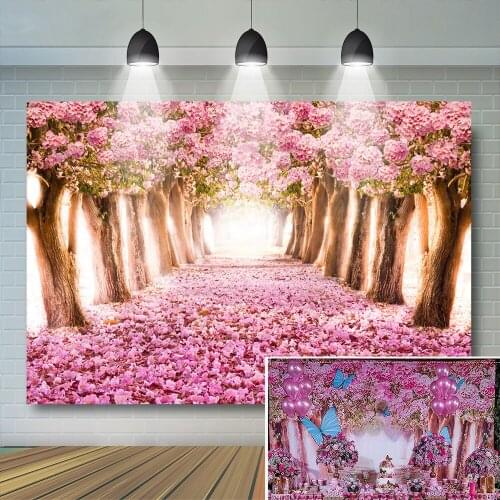 Photo Background Customized Children Birthday Photography Background Art Fabric Photography Backdrops for Photo Studio G-058