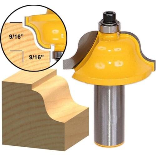 1pcs Roman Ogee Edging and Molding Router Bit - Large - 1/2" Shank