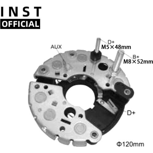 ALTERNATOR GENERATORS RECTIFIER BRIDGE FOR BR355 1 127 320 702 1 127 320 709 1 127 320 722 31-9109 RB-55H 12311288457