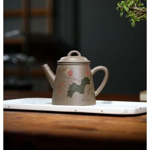 He Xiang Qin Quan China Kettle Ceramic Teapot For Tea Puer Oolong Tea Set Handmade