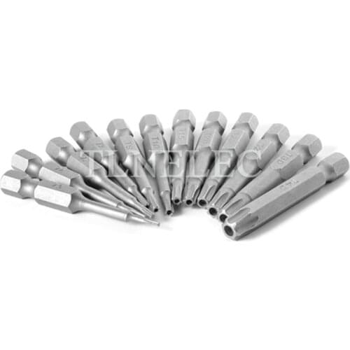 Multi-specification 1/4 Hexagon Handle Hollow Plum Blossom Bits Electric Wind Batch Screwdriver Star Style Bits Electric Bits