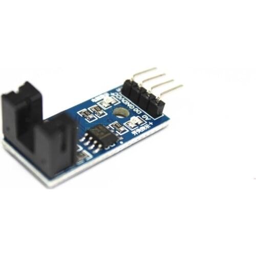 Free shipping 100PCS IR Infrared Speed Sensor Module/Motor Test Module/Slot Type Optocoupler module 4-pin LM393