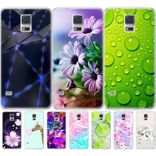Soft Silicon TPU Cover For Samsung Galaxy S5 Case phone Cover For Samsung S5 Neo Case Capa For Samsung S5 i9600 SM-G900F