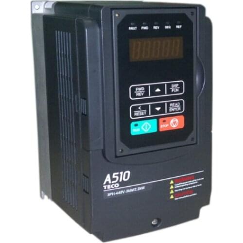 New 3 Phase 220V 60A 15KW 20HP Inverter VFD Frequency AC Drive A510-2020-H3