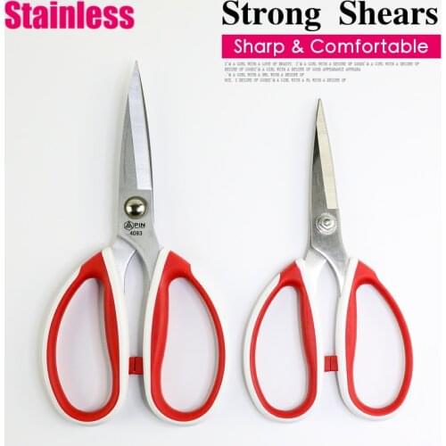 9'' / 8'' Stainless Steel Yarn Shears Cutting Sewing Accessories Scissors Fabric / Kitchen / Cutter Tailor Tools