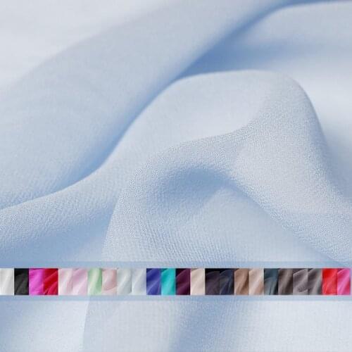 Pearlsilk 10momme Georgette Silk Thin Soft 100% Silk Materials Summer Dress Lining DIY clothes fabrics Freeshipping