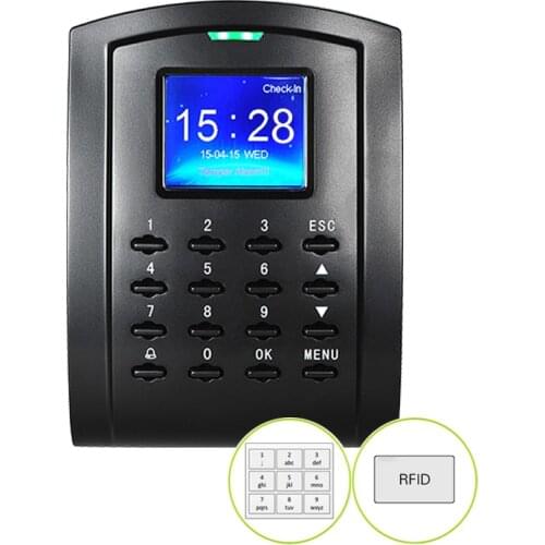 ZK SC105 TCP/IP USB Color TFT RFID Access Control Terminal Time Attendance Door Access Control System With Card Reader