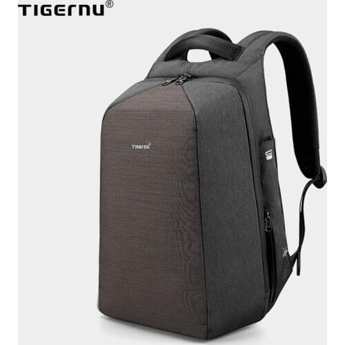 Tigernu Multifunction anti theft USB laptop backpack Casual daily travel 15.6inch laptop bag backpack for men women Mochila