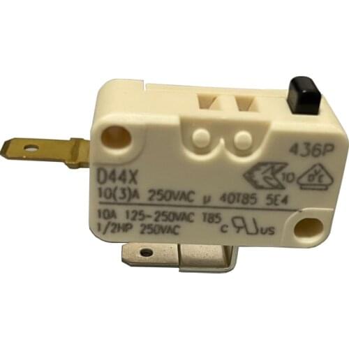 10pcs Original Cherry D44X .187" Microswitches 10A 250VAC 2 Terminals Replacement Microstiches for Arcade Push Button Joystick