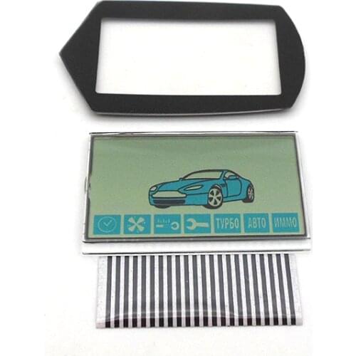 2018 Arrival A91 LCD display flexible cable + LCD keychain Glass for Starline A91 remote controller display with Zebra Stripes