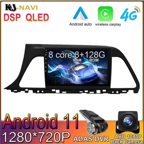 4G LTE DSP IPS Android 11.0 For Hyundai Sonata 7 LF 2014 2015 2016 2017 Car Player Navigation Multimedia Radio Video GPS
