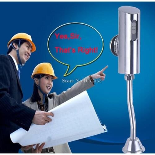 Hot Automatic Sensor Urinal Flush Valve For Bathroom Lavatory Automatic Sanitary K04
