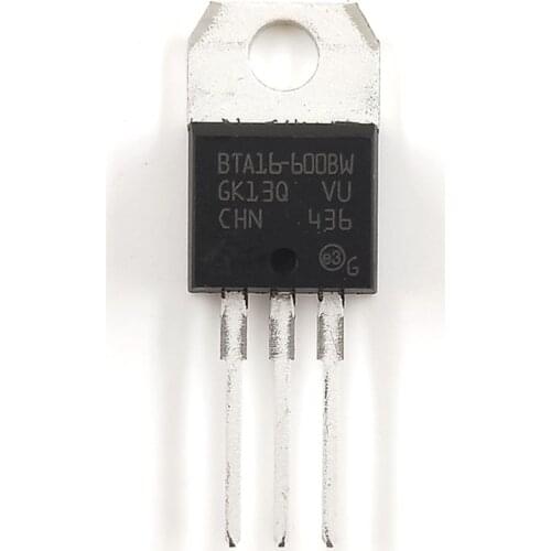 BTA16-600BW BTA16-600BWRG 10pcs/lot 16A600V bi-directional silicon controlled brand new