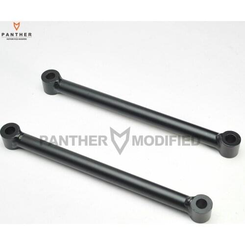 10" 25.5cm Black Motorcycle Rear Rigid Hardtail Struts Lowers 4" Kit case for Harley Dyna Sportster 883 1200