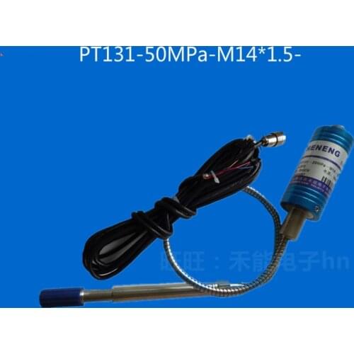 Pressure sensor, high temperature melt digital pressure metal pressure sensor, PT131-50MPa-M14*1.5