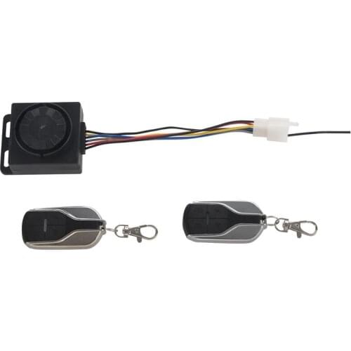 Electric Bicycle Alarm Double Remote Lock Motor 48V60V64V72V