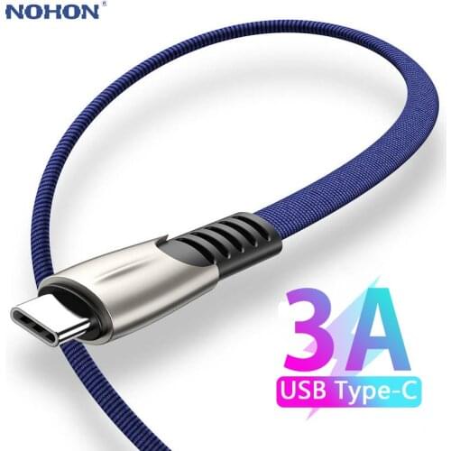 1 2 3 M USB Type C Charger Cable For Samsung S10 S9 S8 Plus Huawei Xiaomi Redmi Mobile Phone Fast Charging Data Cord Long Short