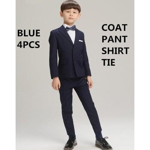 Summer Boys Official Suits for Weddings Kids Prom Suits Wedding Suits Kids or Party Children Clothing Boy Formal Classic Costume