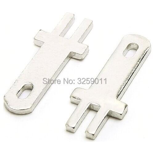 100PCS DJ61 2.8mm Series Wire Connector Crimp Electric Lighting use for Automotive Cars With Joints Copper Junction Terminal