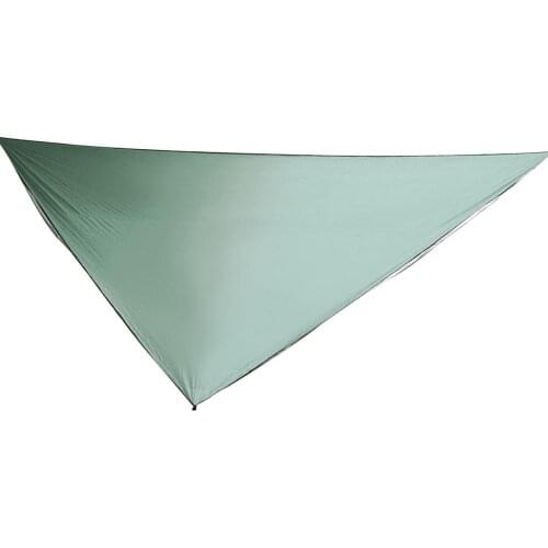 Outdoor Canopy Camping Tarp Waterproof Rain Fly Hammock Tarps Oxford Outdoor Hammock Canopy Shade Cloth With Metal Buckles