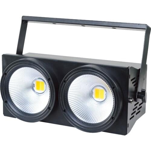 Grezer 4pcs/lot Indoor 200w COB DMX LED Blinder Stage Lighting 2*100W Led Matrix Blinder Light