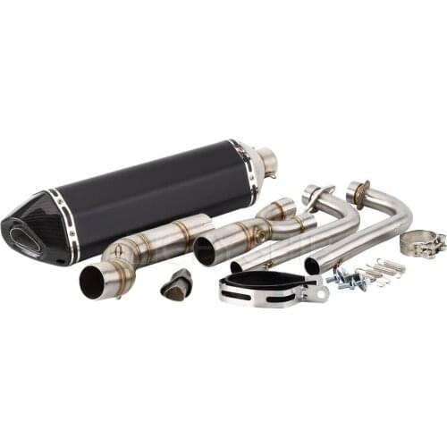 TMAX T MAX 530 For Yamaha TMAX 530 2017 2018 2019 TMAX 560 2020 Escape Slip-on Motorcycle Exhaust And Decat Link Pipe System