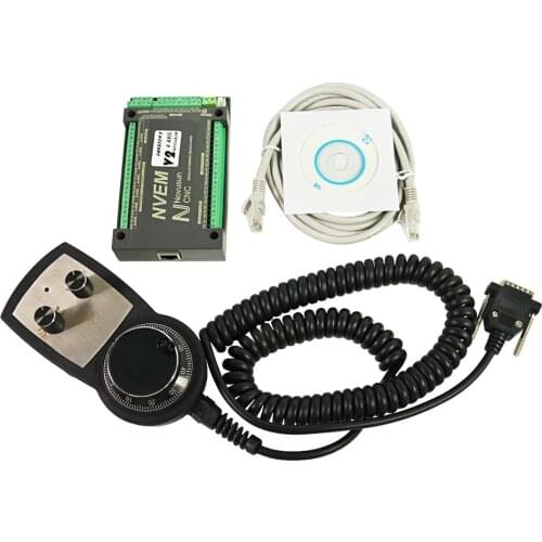 High Quality Ethernet Mach3 Card 6Axis manual pulse hand wheel for CNC Router Machine