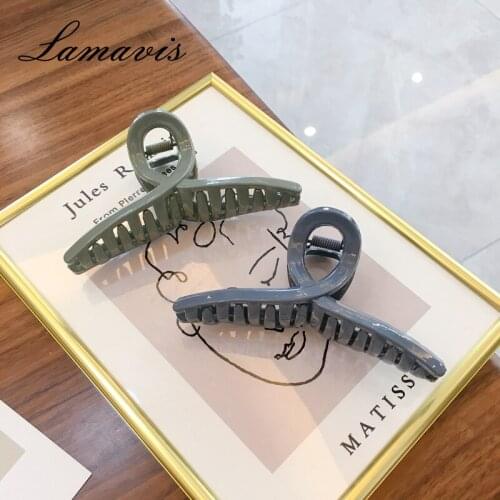 Cross Ink Hairpin Girl Snap Button Hairpin Bar Hairpin Hair Elegant Simple Styling Accessories For WomenS Large Wash Clip 2020