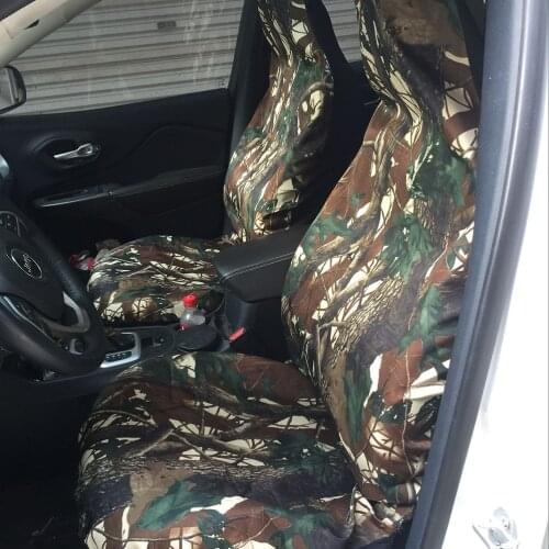 1/2pcs Camouflage Car Seat Cover Pad Protectors Front Seat Cover Blanket Car Interior Accessories For Car SUV Truck