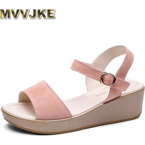 MVVJKE Platform sandals sandals for women sandalias mujer 2020 pumps women shoes black heels summer shoes woman sandalia feminin