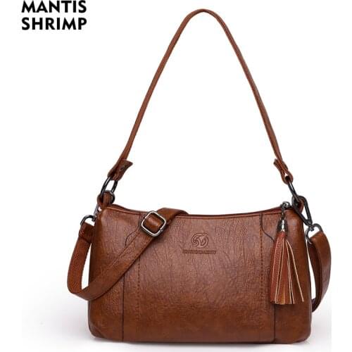 Women Bags Pu Leather Handbags Female Large Messenger Bag Women Shoulder Bags Fashion Ladies Top-handle Bags High Quality Totes