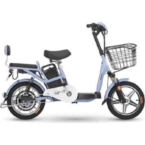 16 Inch Adult Electric Bicycle 48v10ah-22ah LITHIUM BATTERY FRONT DRUM REAR Expansion Brake 400W MOTOR+TURNING/BRAKE LIGHT