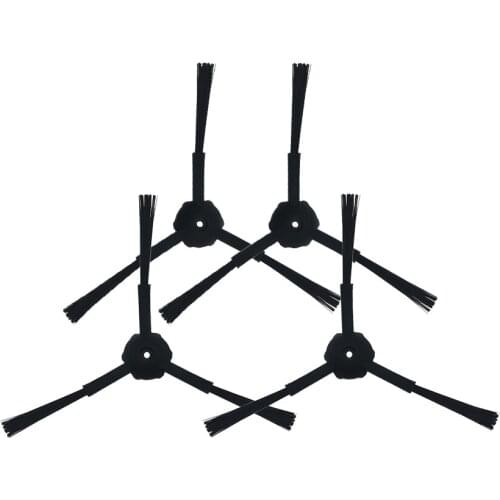 4pcs (2x Right+2x Left) Side Brushes for Panda X500 ECOVACS Robot X500 X580 CR120 Dibea X580 Vacuum cleaner accessories parts