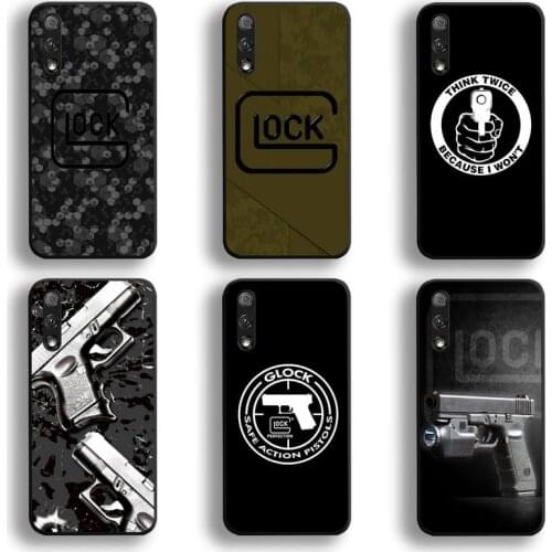 Glock Handgun Logo Phone Case For Huawei Honor 30 20 10 9 8 8x 8c v30 Lite view 7A pro