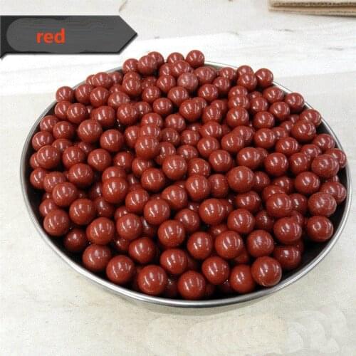Cheap 200PCS 9mm Slingshot Beads Bearing Hunting Slingshot Ball Of Mud Beads Clay Professional Ammo Solid Drawing-bo