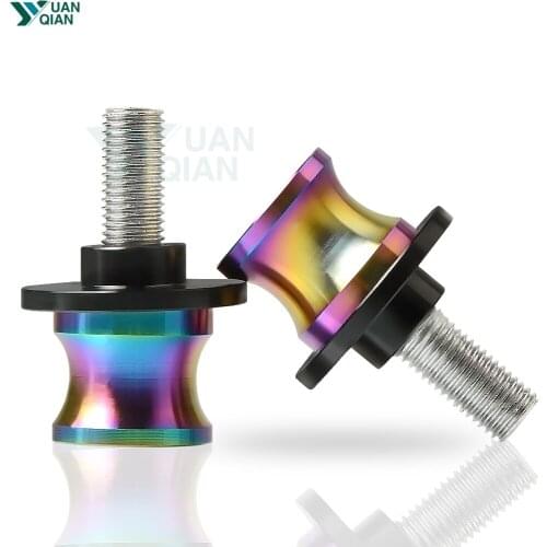 For Kawasaki Z1000 Z 1000 z1000SX Z1000SX 6mm8mm10mm Motorcycle CNC Aluminum Swingarm Spools Slider stand screw