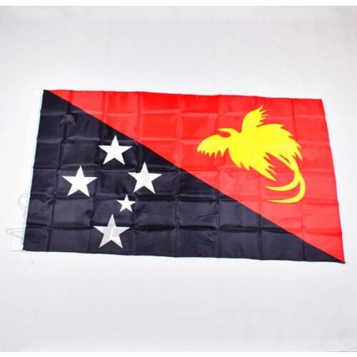 Papua New Guinea 90*150cm flag Banner 3x5 Foot Hanging Home Decoration flag