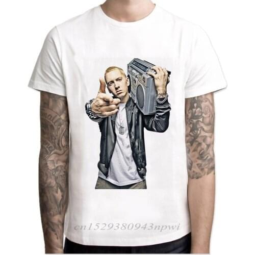 Eminem t Shirt Men T Shirt Hip Hop T Shirts Makaveli Rapper Snoop Dogg Biggie Smalls J Cole Jay-z Savage Hip Hop Rap Music tops