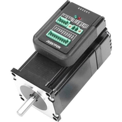 HHO-DC24V-48V JSS57P2N 2.2N.m Integrated Digital Hybrid Servo Shaft, 200KHZ Closed-loop Stepper Motor, Motor Drive Integrated Hy