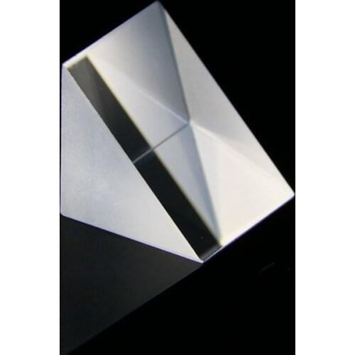 22mm Right Angle Isosceles Prism 90 Degree Total Reflection Prism Physical Experiment Ray Refraction Optical Right Angle Prism
