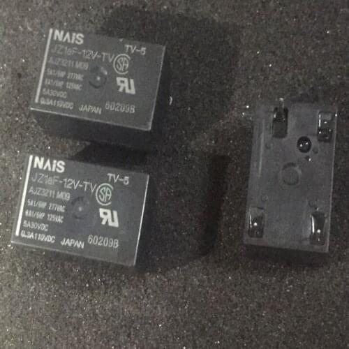 JZ1AF-12V-TV 5A DIP4 NAIS RELAY 1 From A,New and original 3pcs/lot