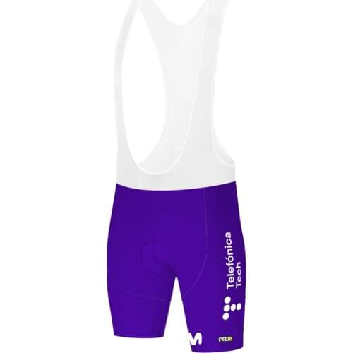 2021 Movistar 빕타이즈 Cycling Shorts 빕숏 긴바지 빕숏 Culote Ciclismo Hombre Gel Shorts Bretele Ciclismo Masculino Culotte Ciclismo Hombre