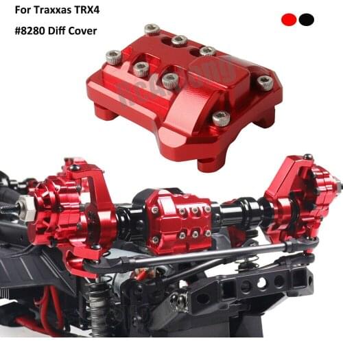 Aluminum Alloy Diff Cover Front / Rear For Traxxas TRX4 RC Crawler Car Upgrade Parts