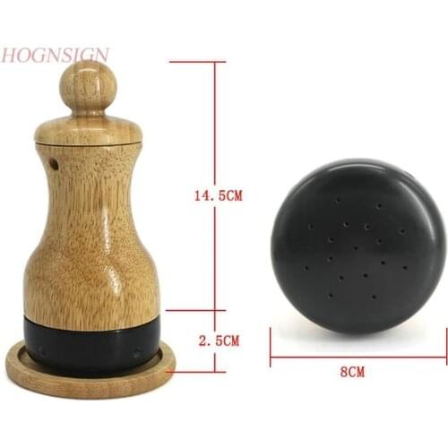 Authentic Meteorite Moxibustion Cans Moxa Equipment Wooden Warm Ai Apparatus Wenjing Tongluo Scraping Body Massage Care Tool