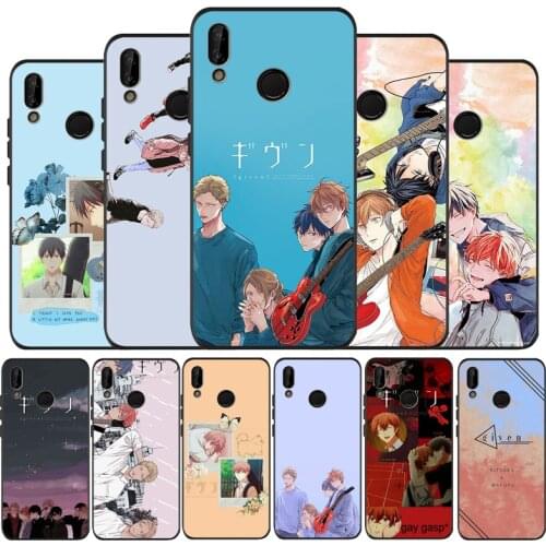 Black TPU Silicone Soft Phone Case Given For Huawei 40 30 20 10 9 Lite Pro P smart 2019 Y6 Y6 Prime2019 Y9 2018