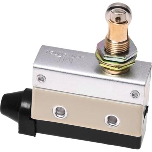 TZ-7311 Parallel Roller Plunger Actuator Momentary Micro Switch Gray+Black