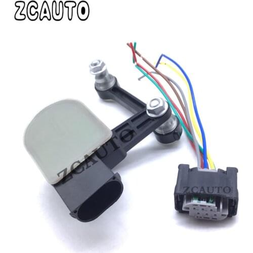 Rear Left Right Height Level Sensor With Connector Plug Pigtai For Porsche Cayenne AUDI Q7 VW Touareg 7L0616571D 7L0 616 571D