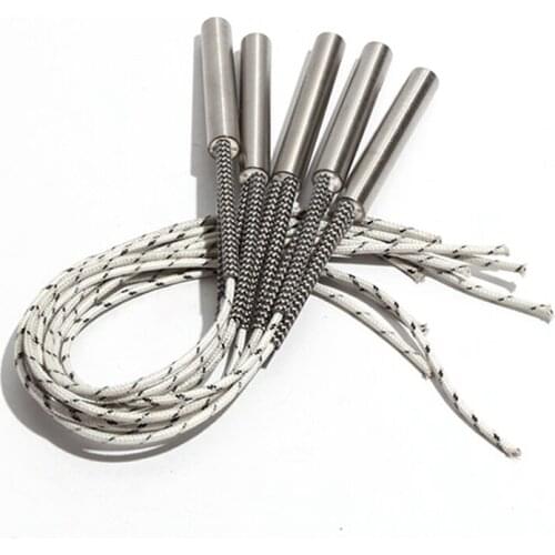 5PCS 12mm 80~95mm 316SUS Tubular Heating Pipe 110V/220V/380V Cartridge Heater 400W/420W/450W/460W Electric Element